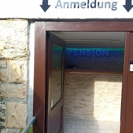 Pension Zum Ringelberg Erfurt Zewnętrze zdjęcie