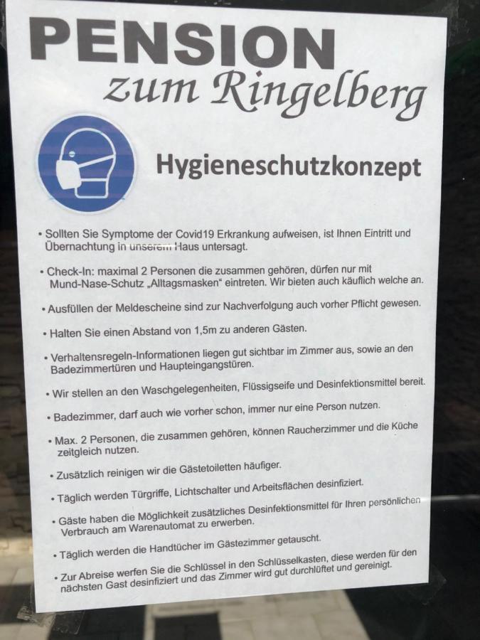 Pension Zum Ringelberg Erfurt Zewnętrze zdjęcie